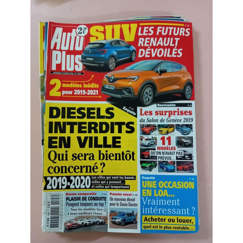 Revue Auto Plus N° 1593