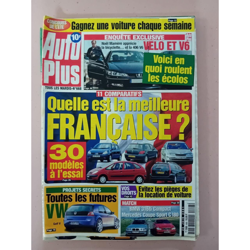 Revue Auto Plus N° 668