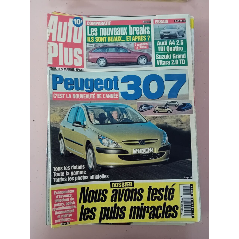 Revue Auto Plus N° 649