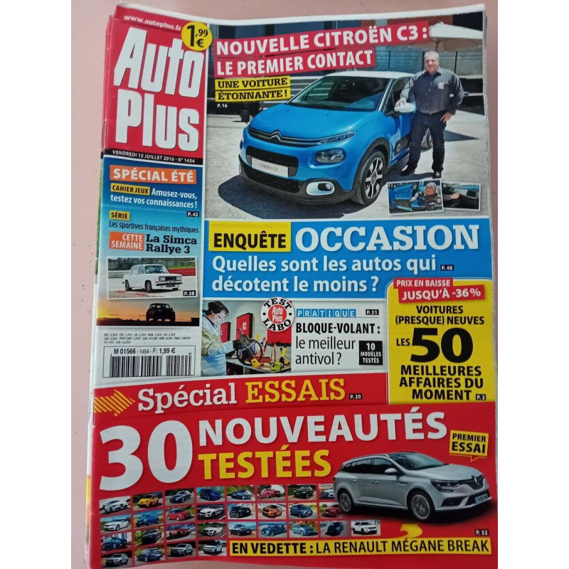 Revue Auto Plus N° 1454
