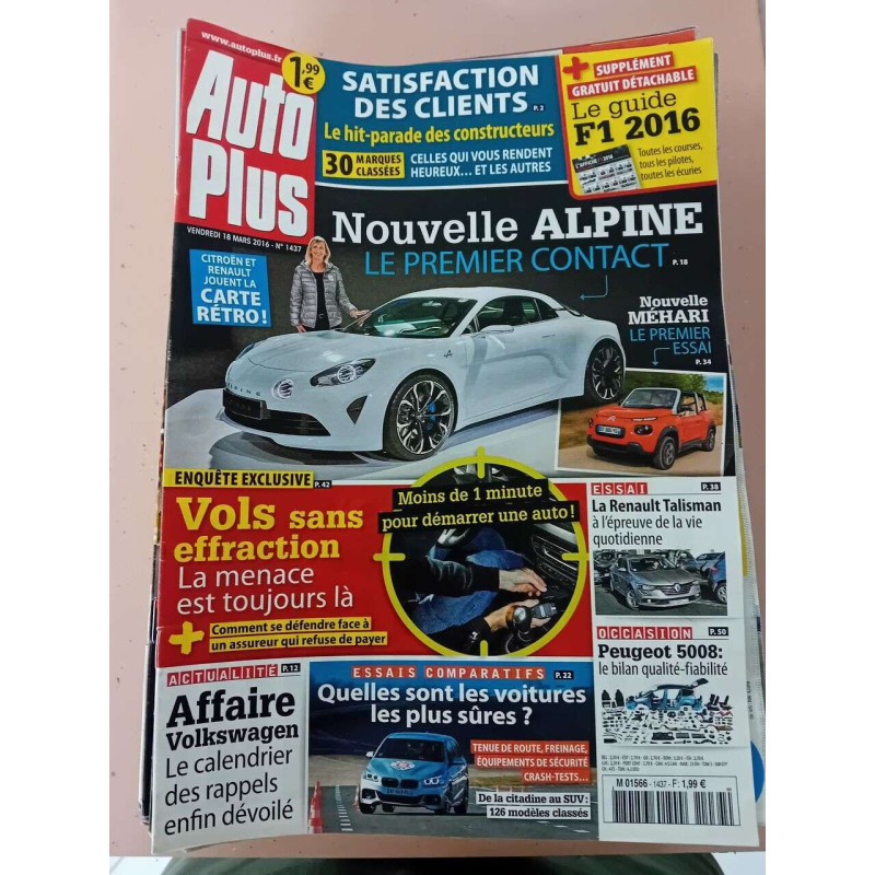 Revue Auto Plus N° 1437