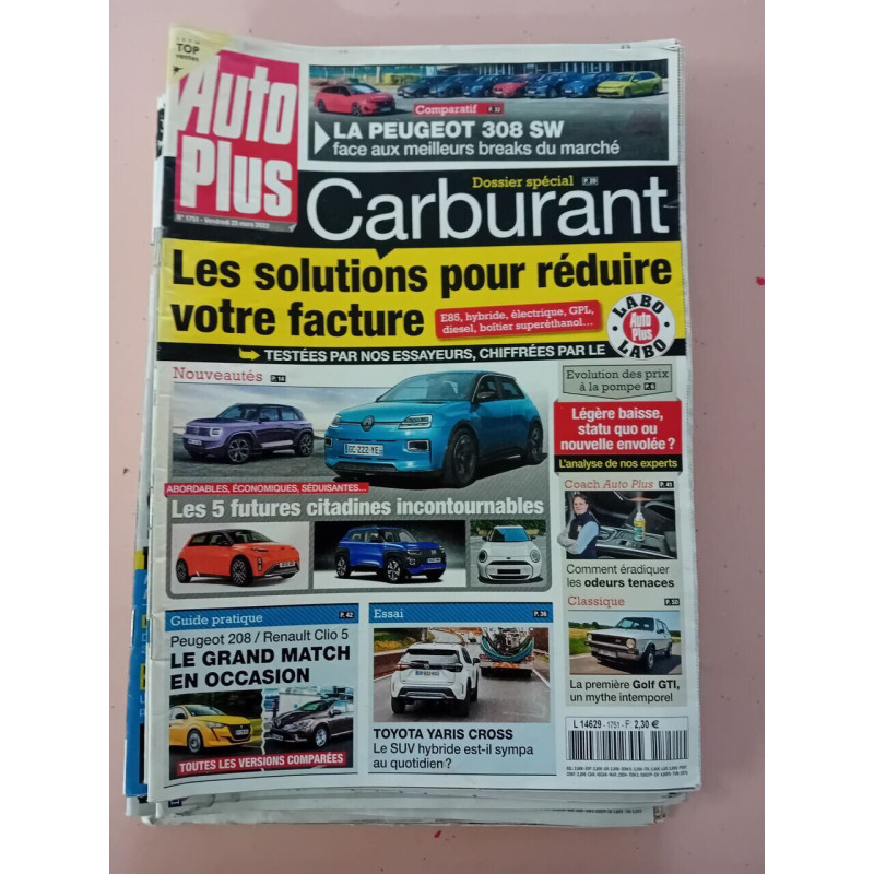 Revue Auto Plus N° 1751