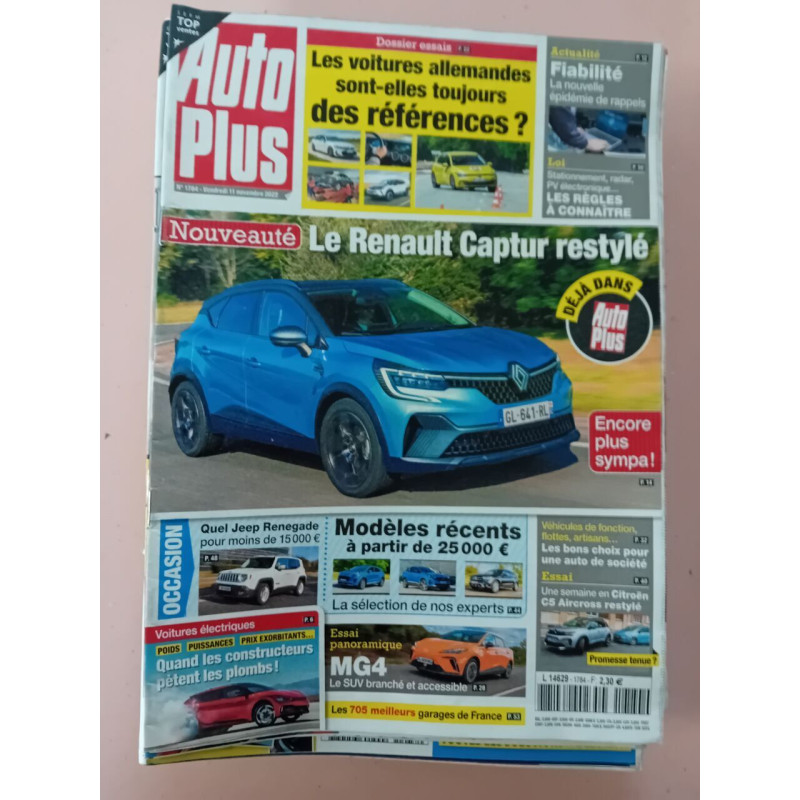 Revue Auto Plus N° 1784