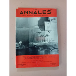 Revue Les annales des lettres françaises N° 231