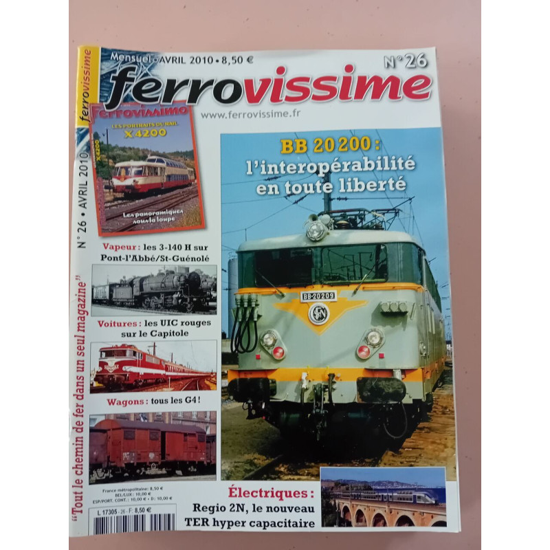 Revue Ferrovissime N° 26