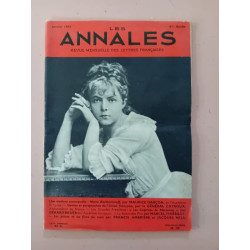 Revue Les annales des lettres françaises N° 39