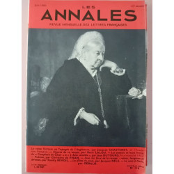 Revue Les annales des lettres françaises N° 116