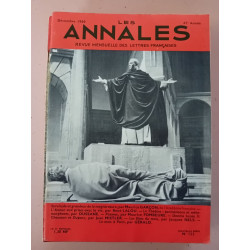 Revue Les annales des lettres françaises N° 122