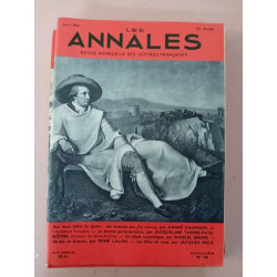 Revue Les annales des lettres françaises N° 68