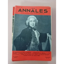 Revue Les annales des lettres françaises N° 72
