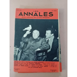 Revue Les annales des lettres françaises N° 54