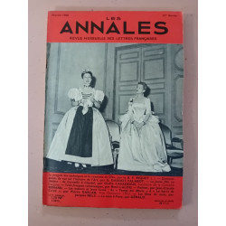 Revue Les annales des lettres françaises N° 112