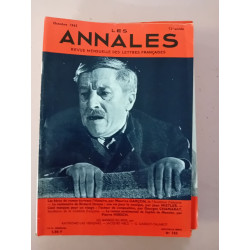 Revue Les annales des lettres françaises N° 180