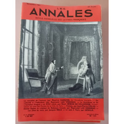 Revue Les annales des lettres françaises N° 133