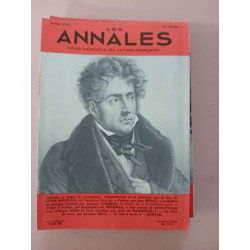 Revue Les annales des lettres françaises N° 141