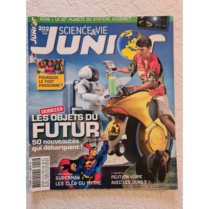Science et Vie Junior - : N°202 - Jullet 2006