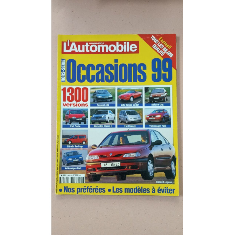 Revue L'automobile magazine N° HS 8804