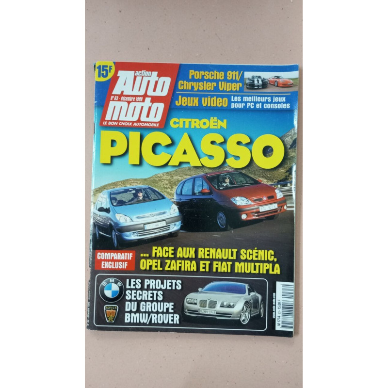 Revue Action Auto Moto N° 83
