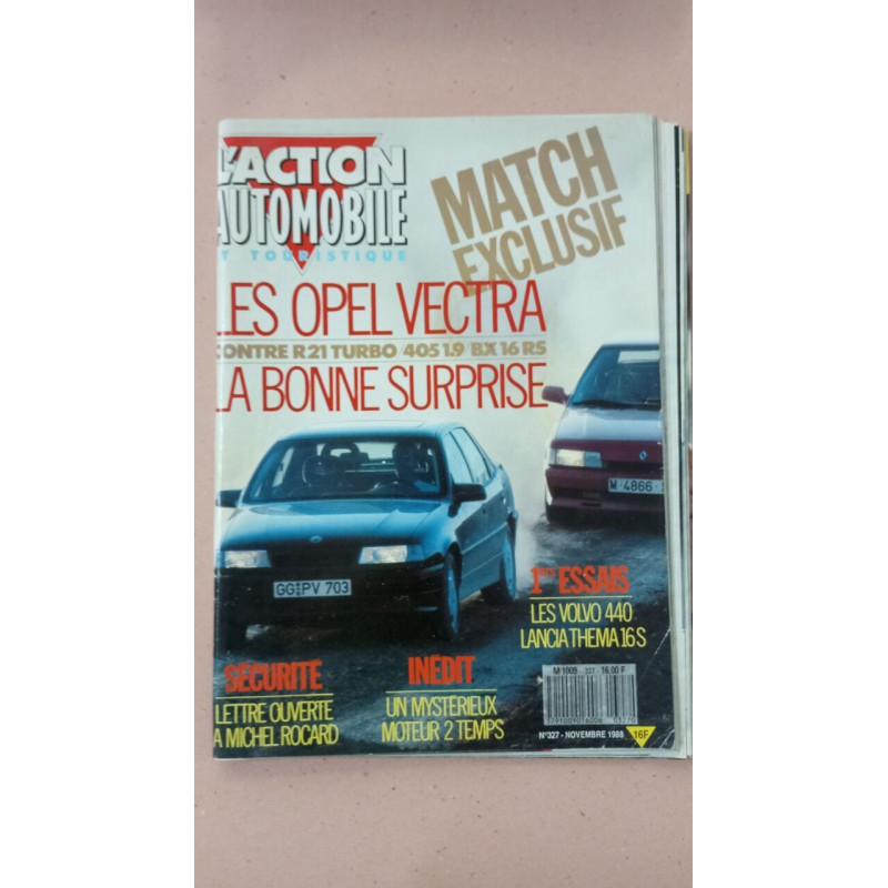 Revue Actio automobile N° 327