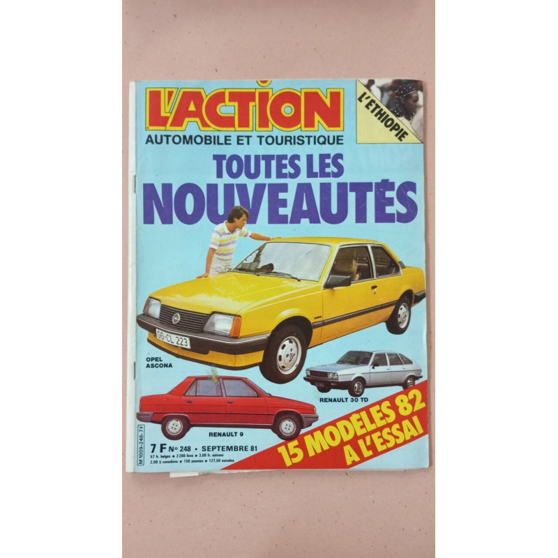 Revue Actio automobile N° 248