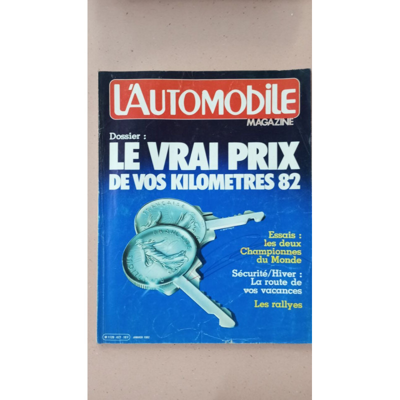 Revue automobile Magaeine N°