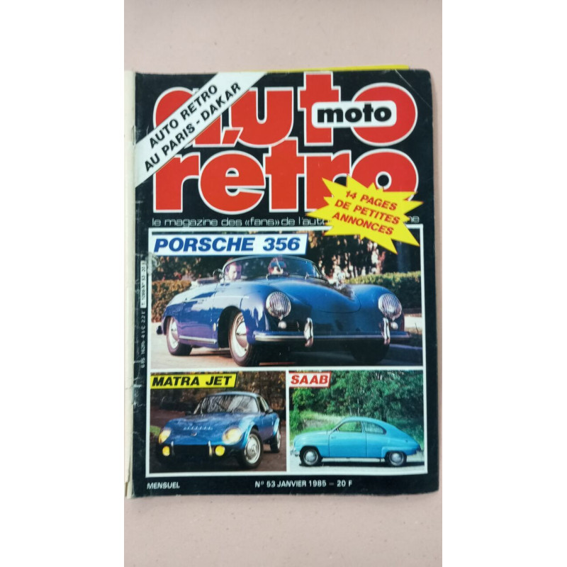 Revue Auto Moto Rétro N° 83