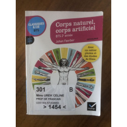 Corps naturel corps artificiel: anthologie 2018-2019 pour...