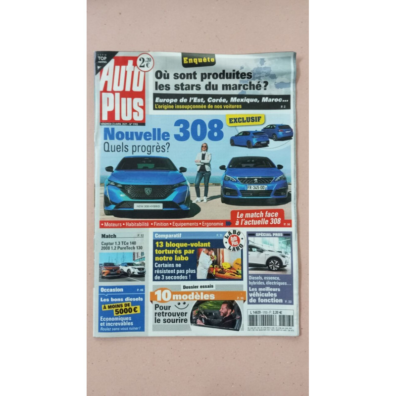 Revue Auto Plus N° 1703