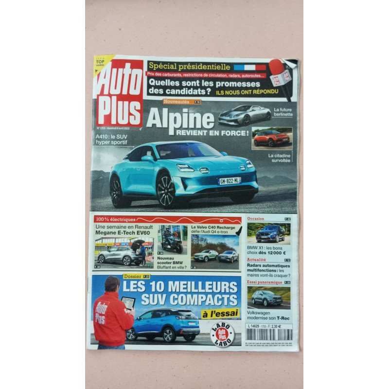 Revue Auto Plus N° 1753