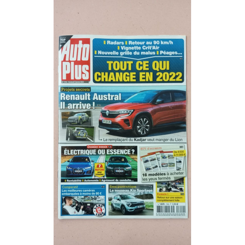 Revue Auto Plus N° 1740