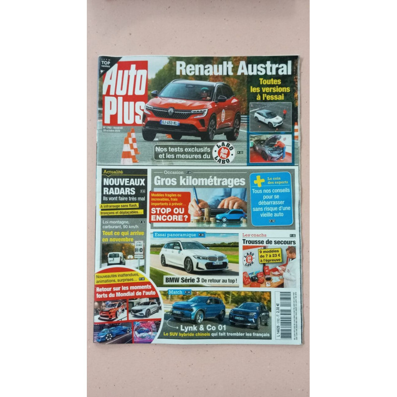 Revue Auto Plus N° 1782