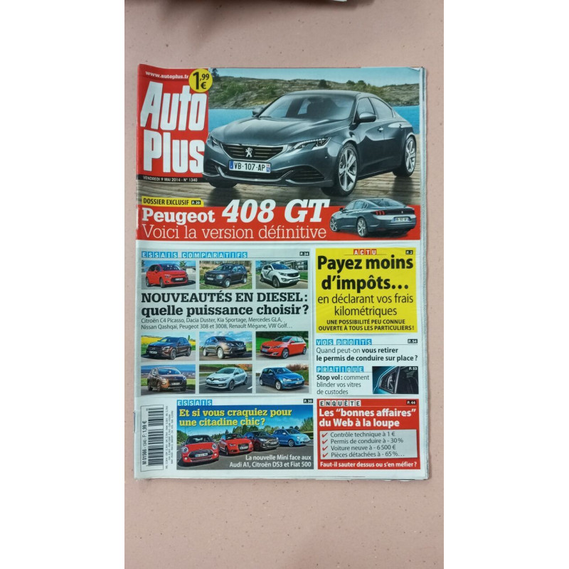 Revue Auto Plus N° 1340