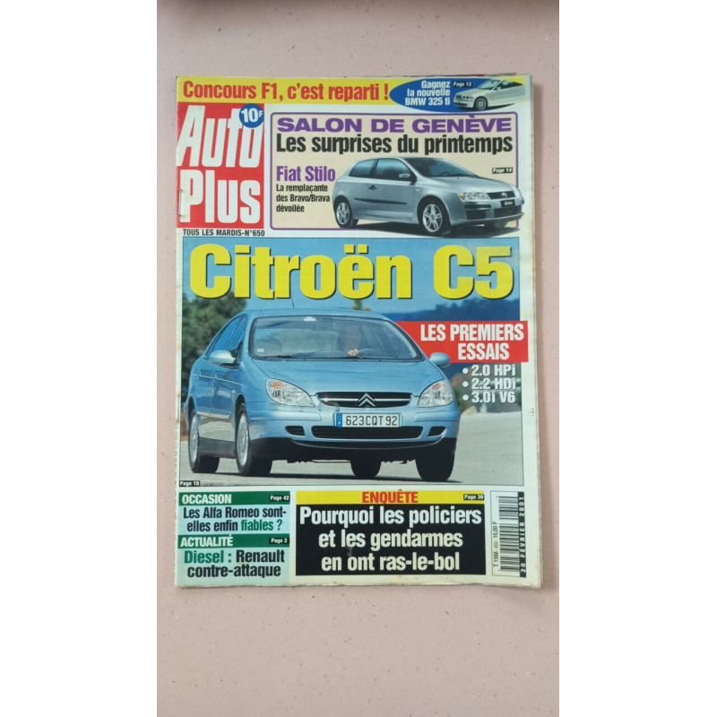 Revue Auto Plus N° 650