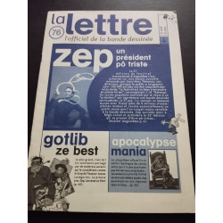 La lettre - l'officiel de la bande dessinée N°76
