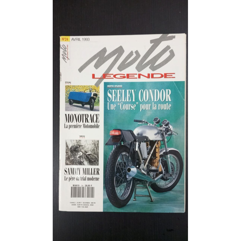 Revue Moto Légende N° 24