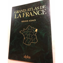 Grand atlas de la france région alsace