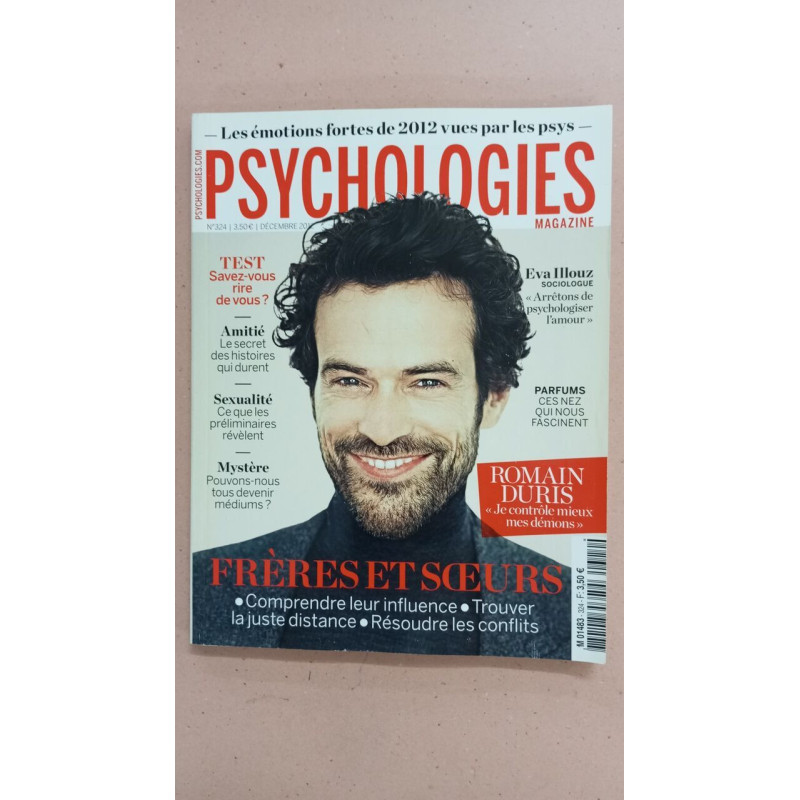 Revue Psychologies N° 324