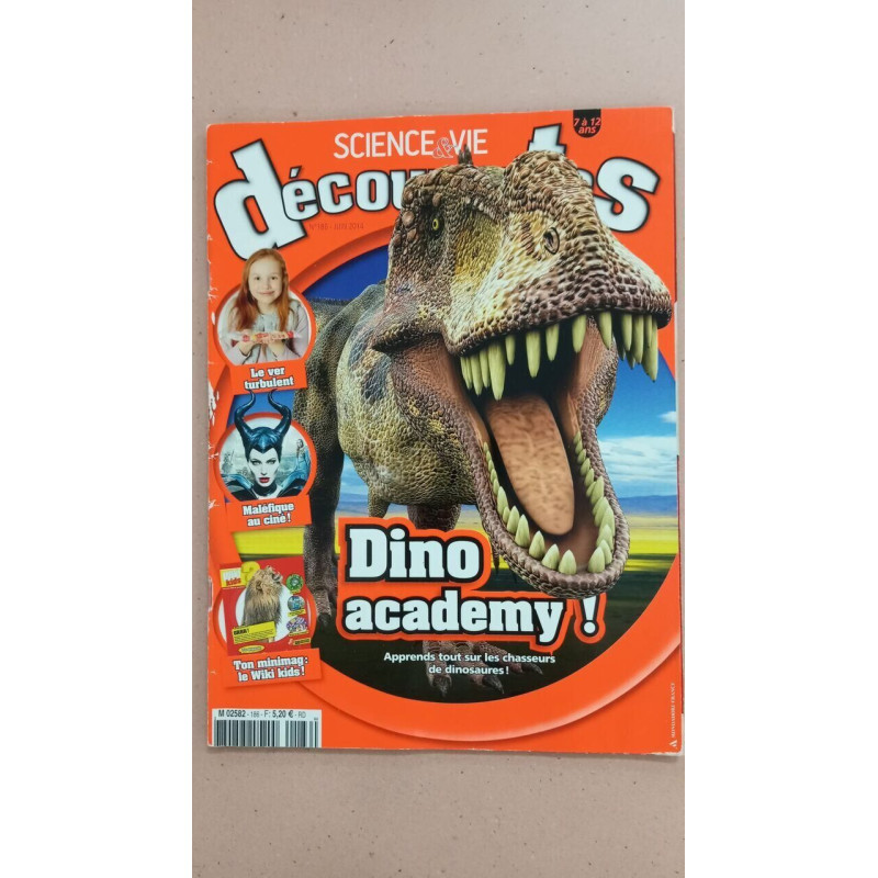 Revue Science et Vie Découverte 7-12 ans N° 186