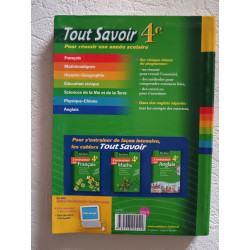 Tout Savoir - Comprendre et retenir l'essentiel du programme - 4e