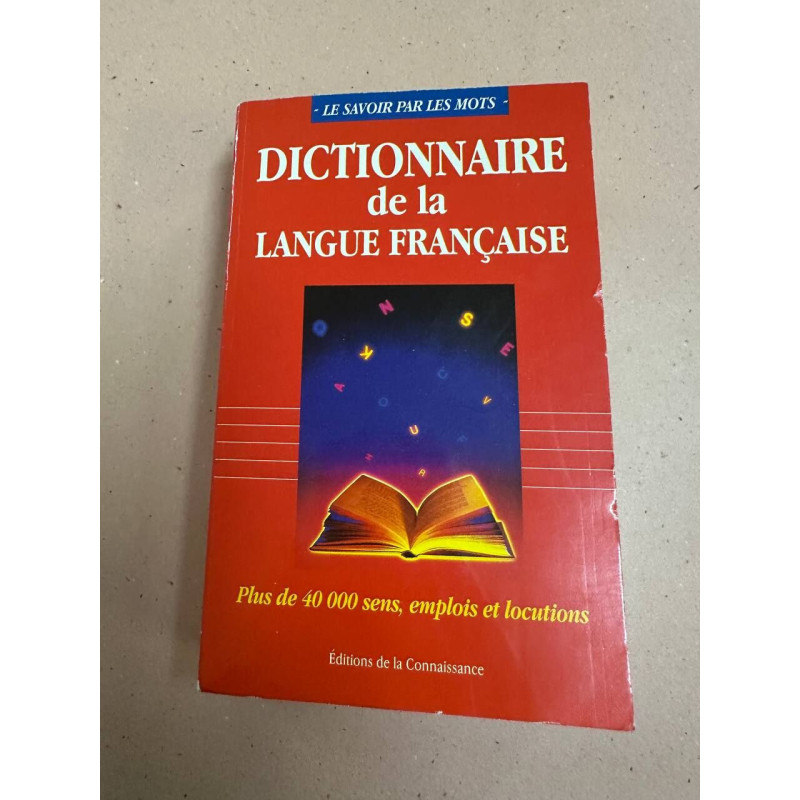 Dictionnaire de la langue francaise
