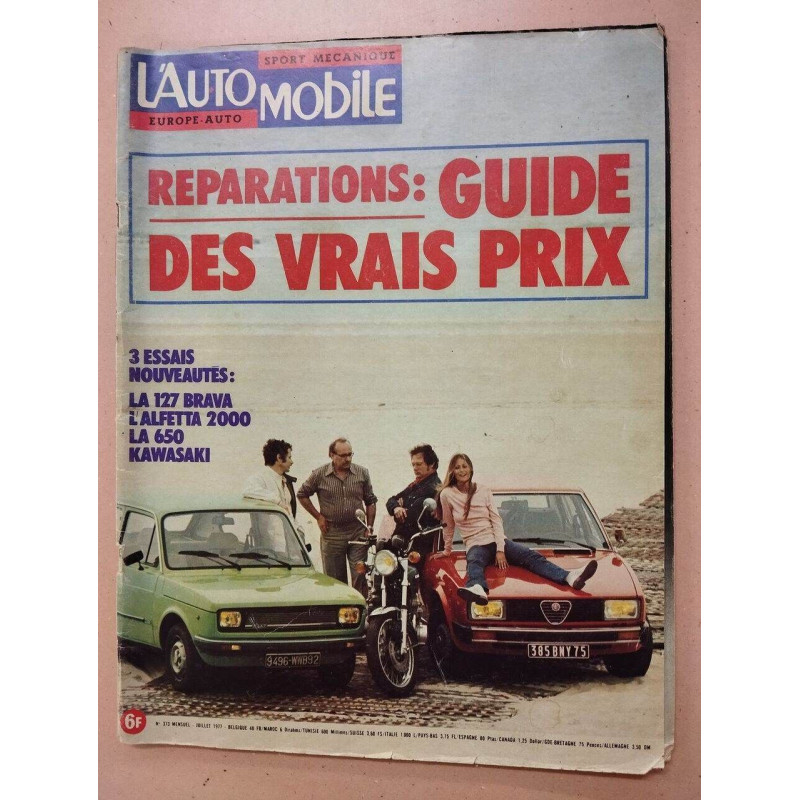 Revue L'Automobile Magazine N° 373