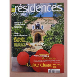 Revue Résidences Décoration N° 74