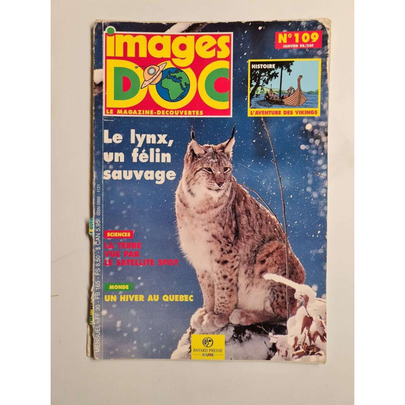Imagens doc: Le lynx un félin sauvage N.109 - Janvier 98