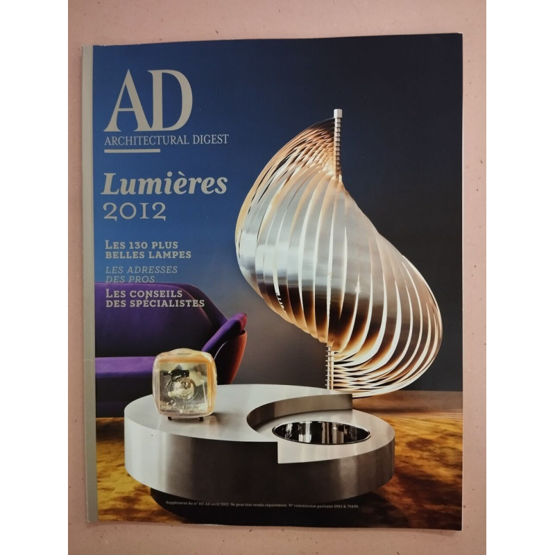 Revue AD Magazine (architecture + détails) Supplément du N° 107