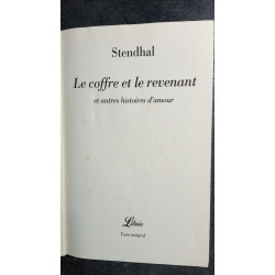 Coffre et le revenant et autres histoires d'amour (Le)