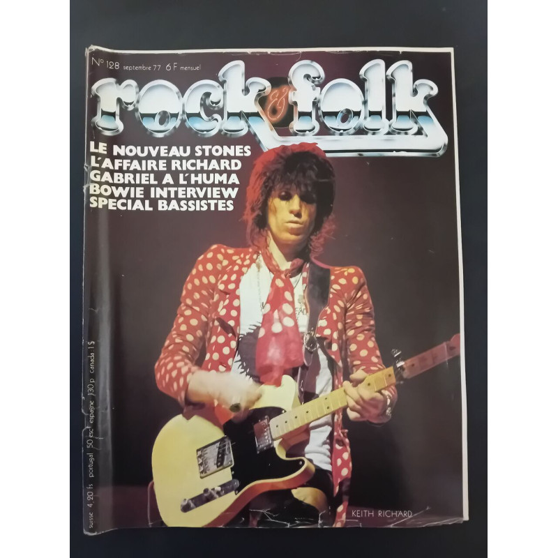 Rock et Folk N° 128 - Septembre 1977