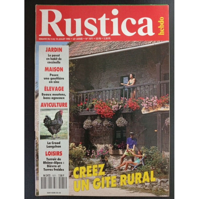Revue Rustica Hebdo N° 1071