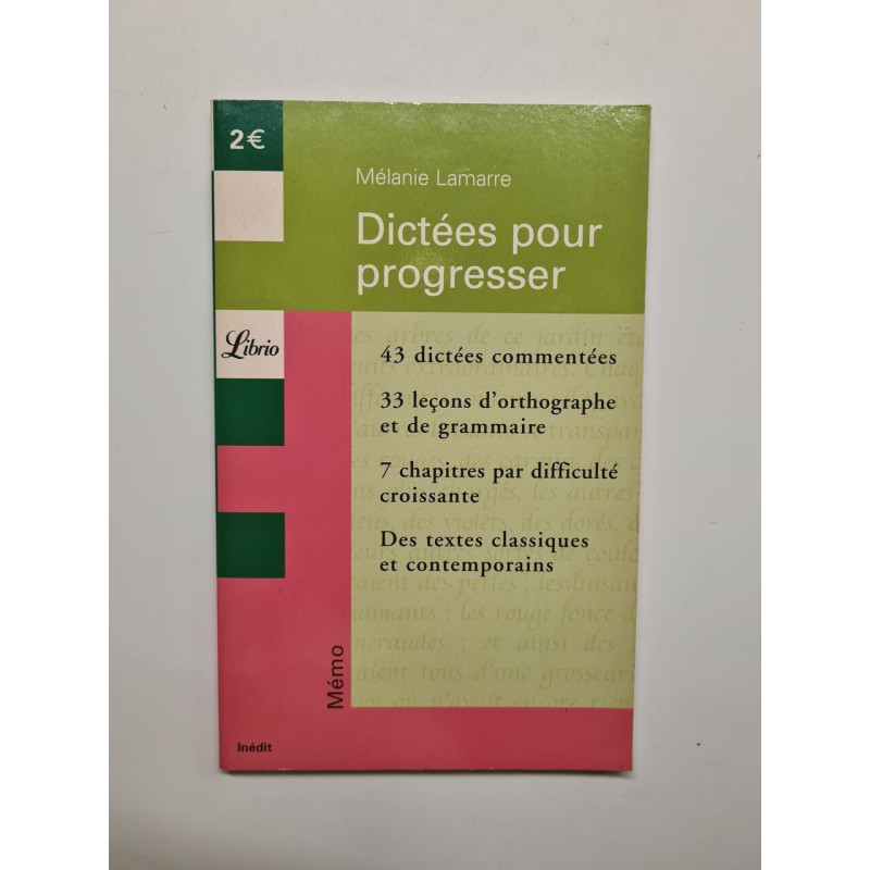 Dictées pour progresser