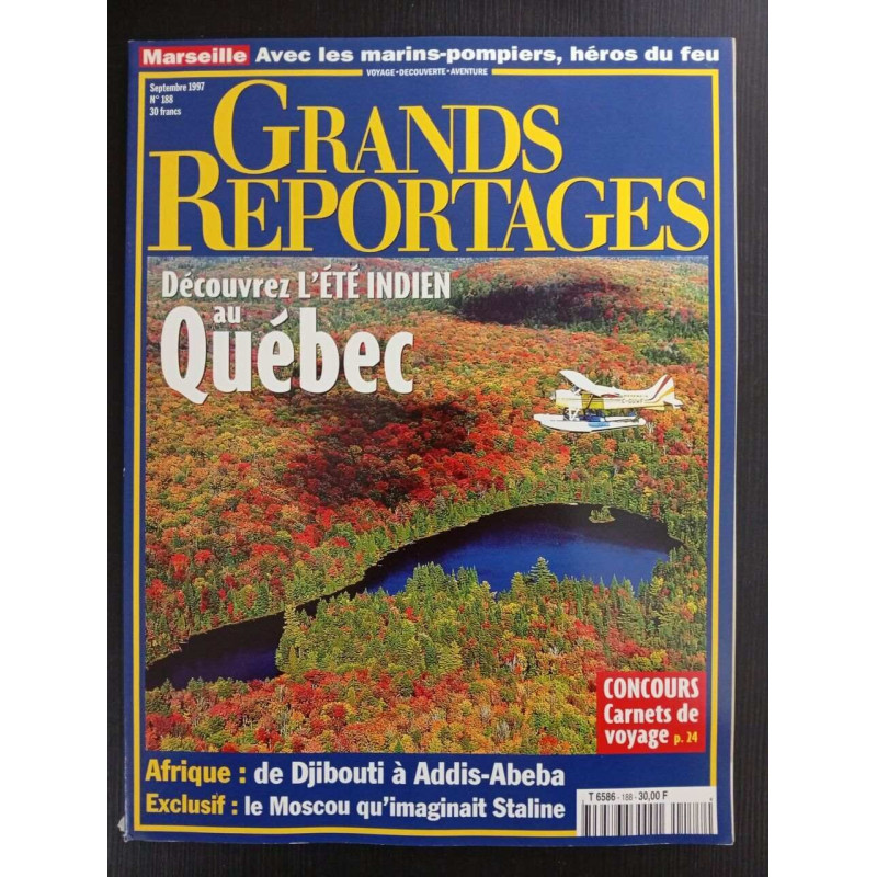 Revue Grands Reportages N° 188