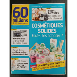 Revue 60 millions de consommateurs N° 577